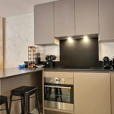 Apartment Magnifique Neuf Avec Grande Terrasse Et Parking, Plagne 1800 - Fr-1-455-160
